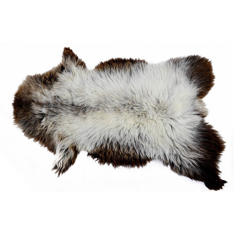 Gray Rare Breed Sheepskin Rug | HUGE 56"