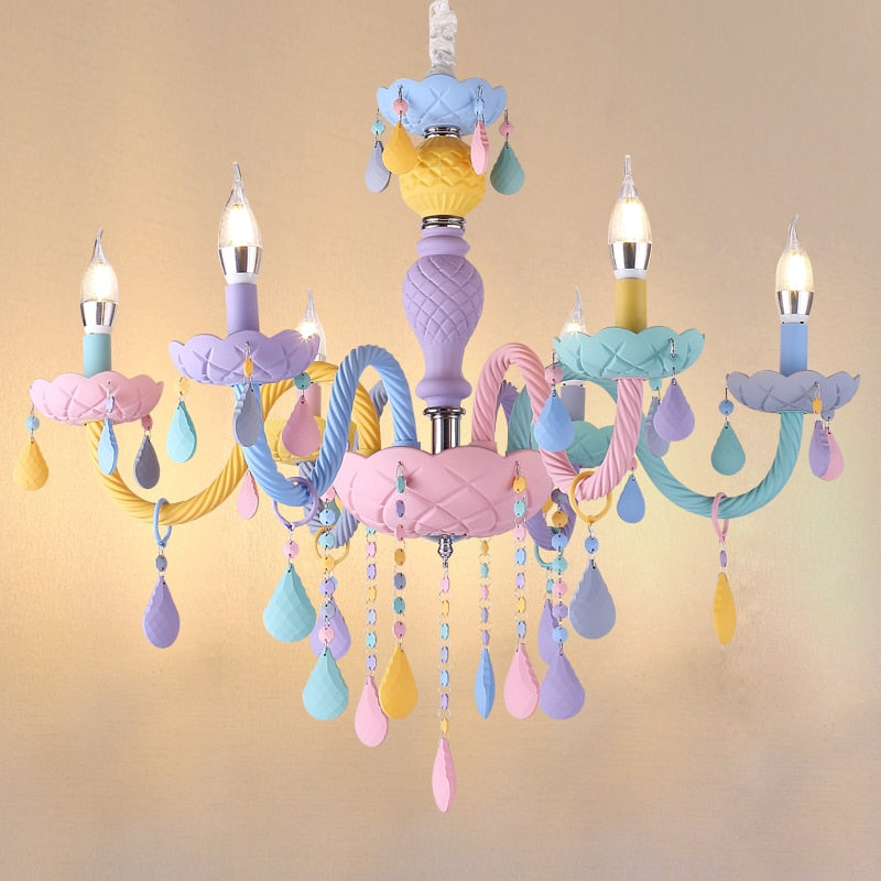 Enchanting Rainbow Chandelier